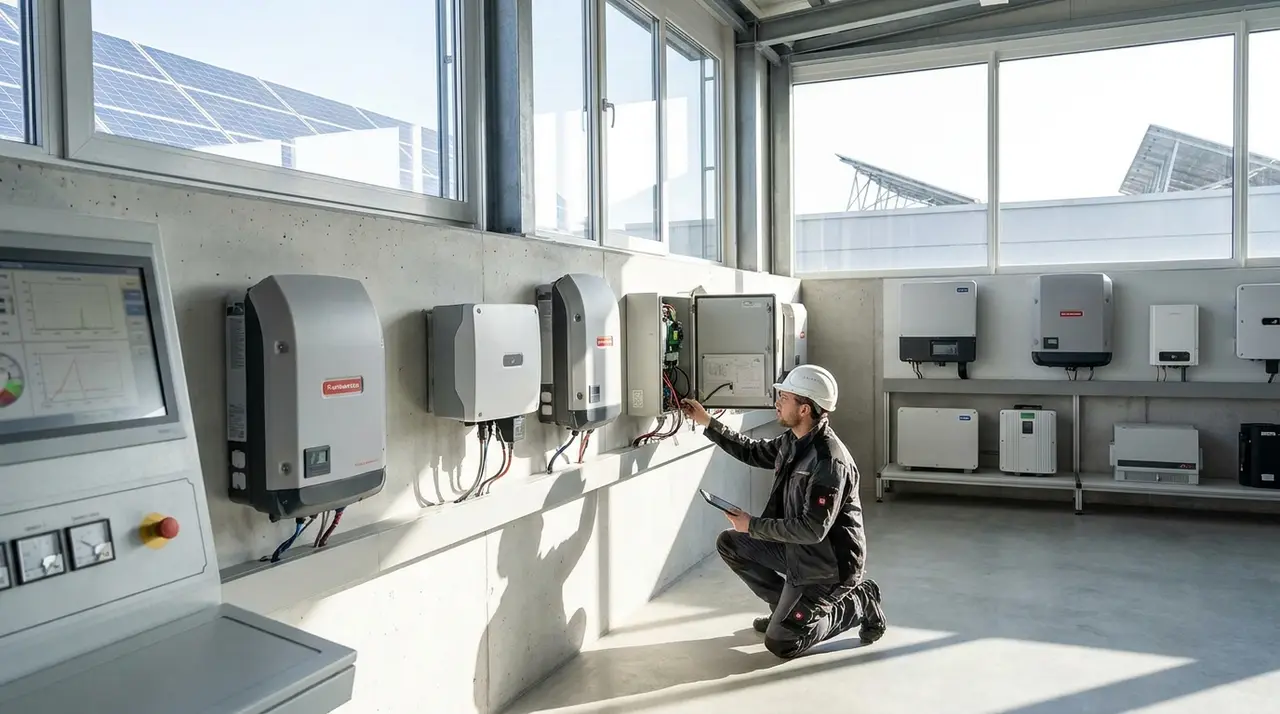Wechselrichter für Photovoltaik: Funktion, Typen und Auswahl